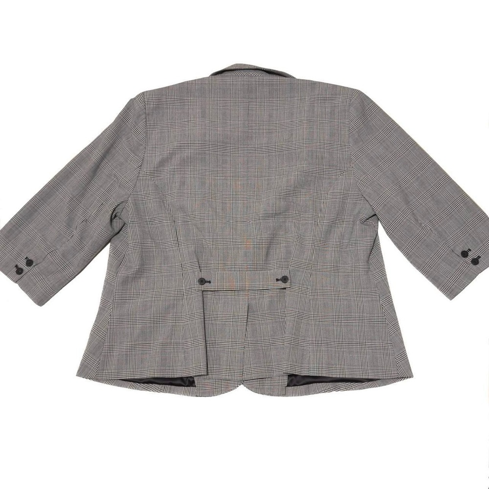 Universal Standard Gray Plaid Jacket - Picture 2 of 4